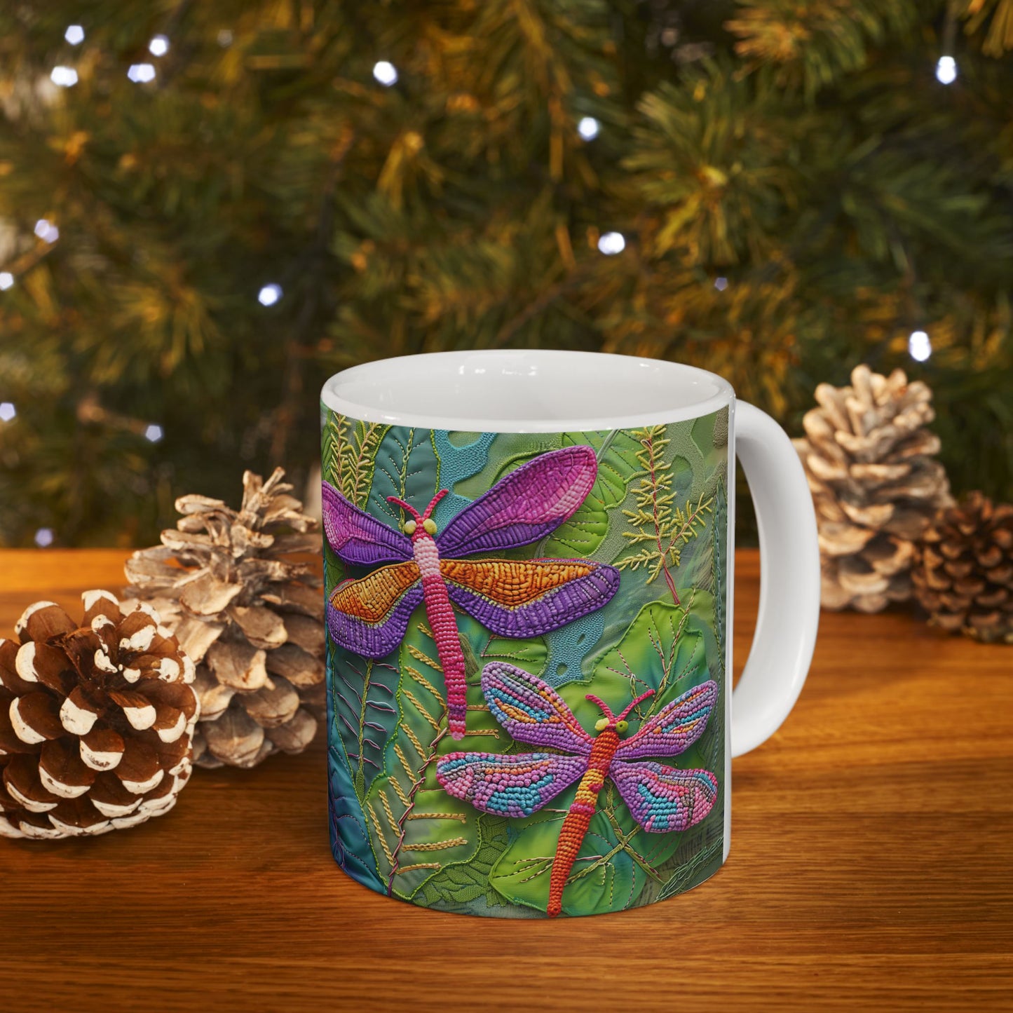 JAFFIRMATIONS, Custom ceramic11oz designer coffee and tea cups