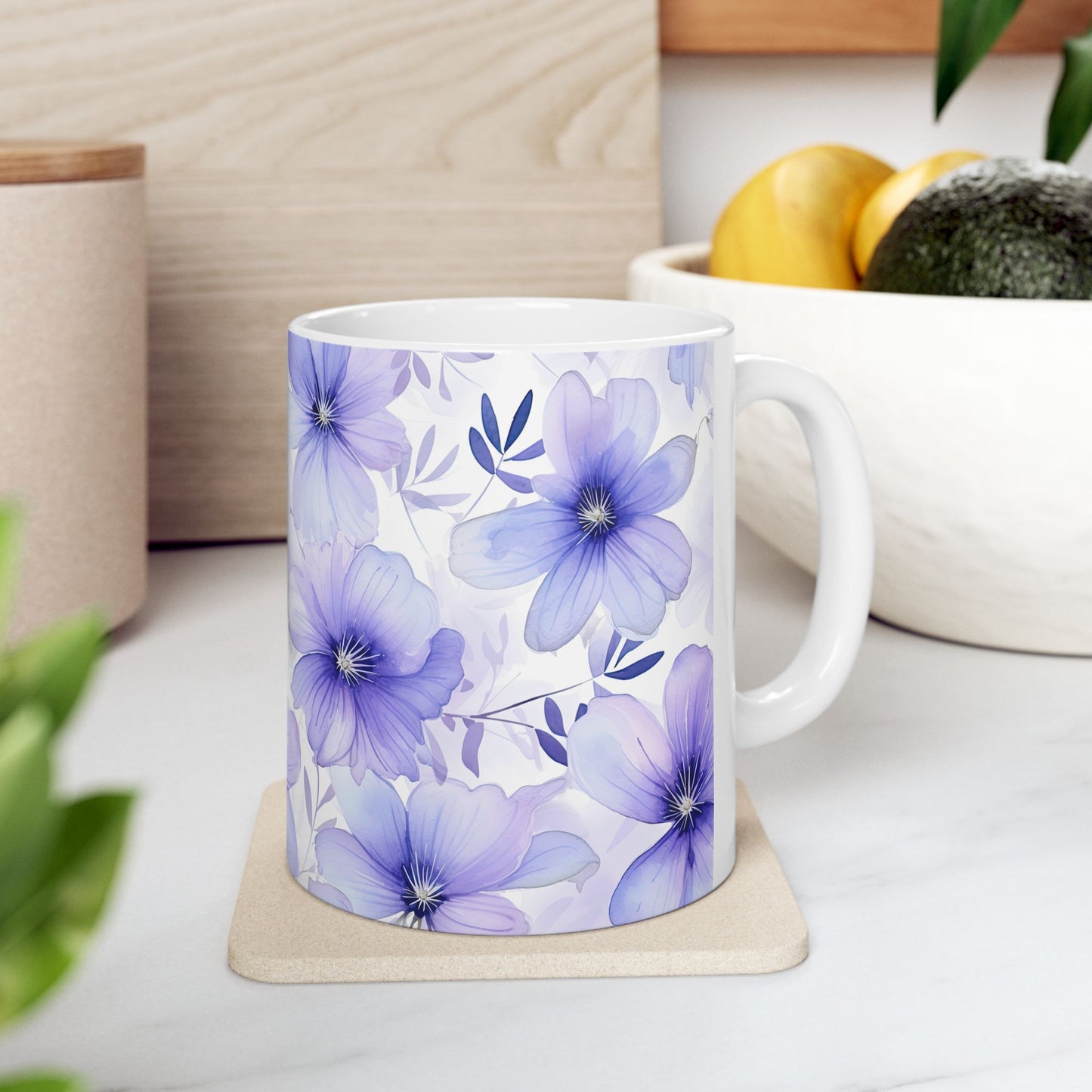 JAFFIRMATIONS, Custom ceramic11oz designer coffee and tea cups