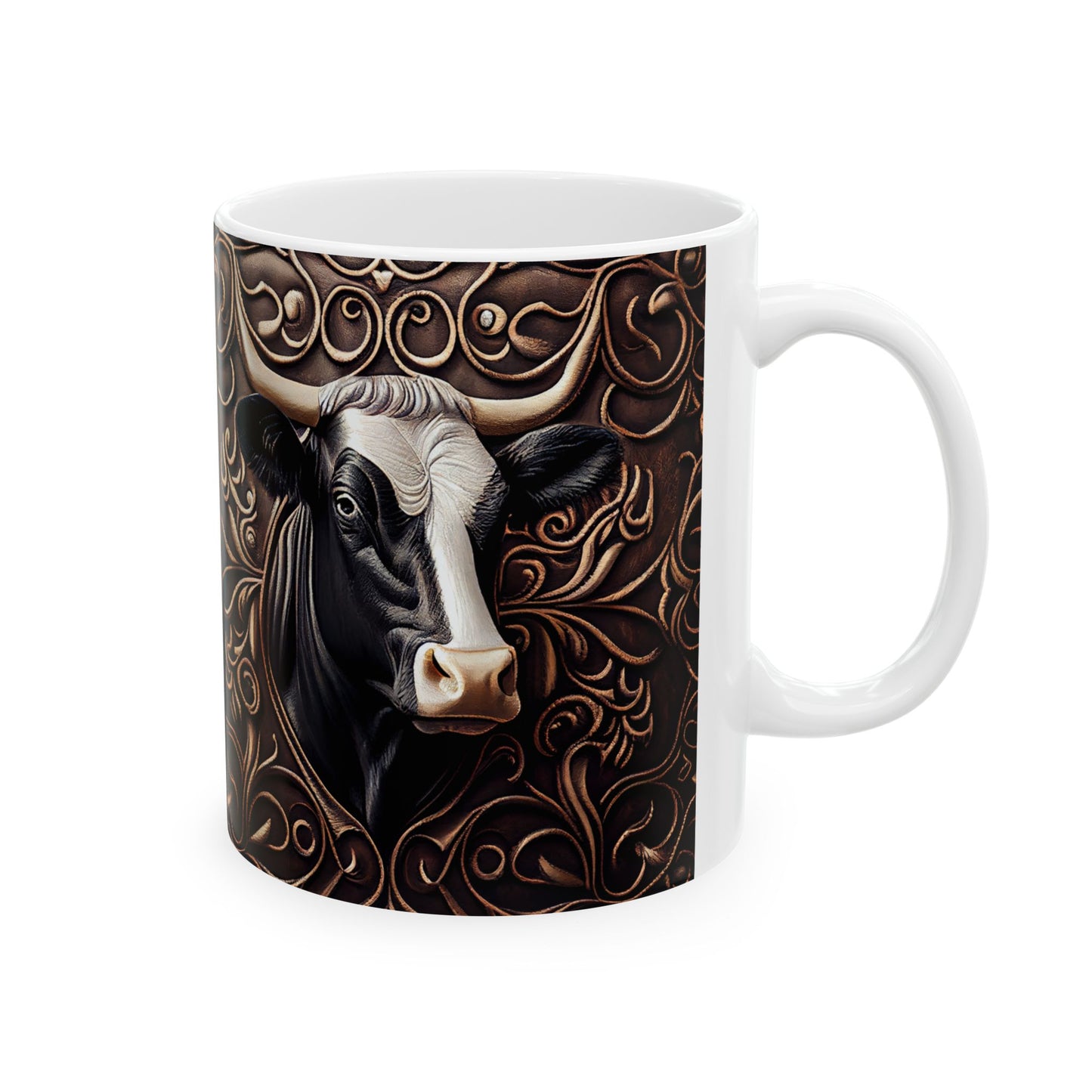 Ceramic Mug, (11oz,)