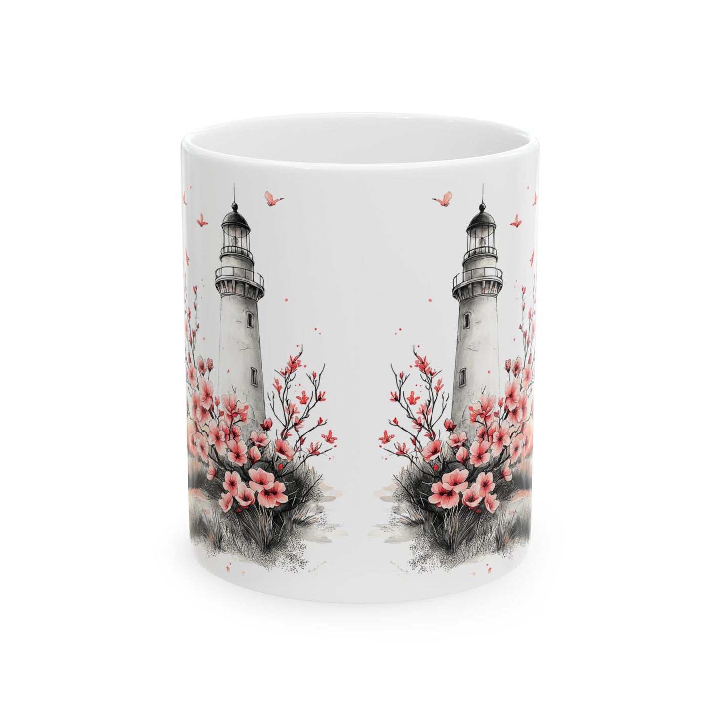 JAFFIRMATIONS, Custom ceramic11oz designer coffee and tea cups