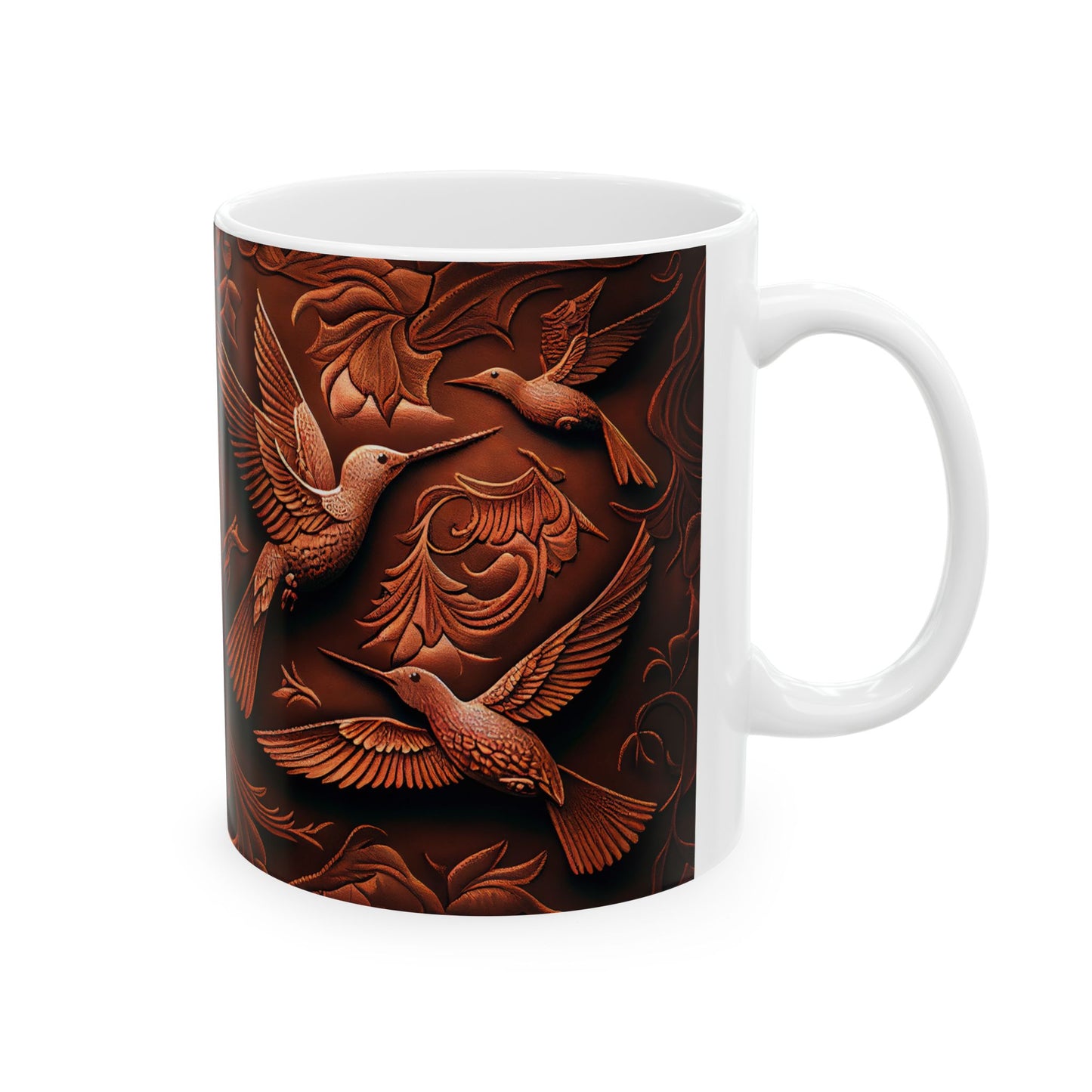 JAFFIRMATIONS, Custom ceramic11oz designer coffee and tea cups