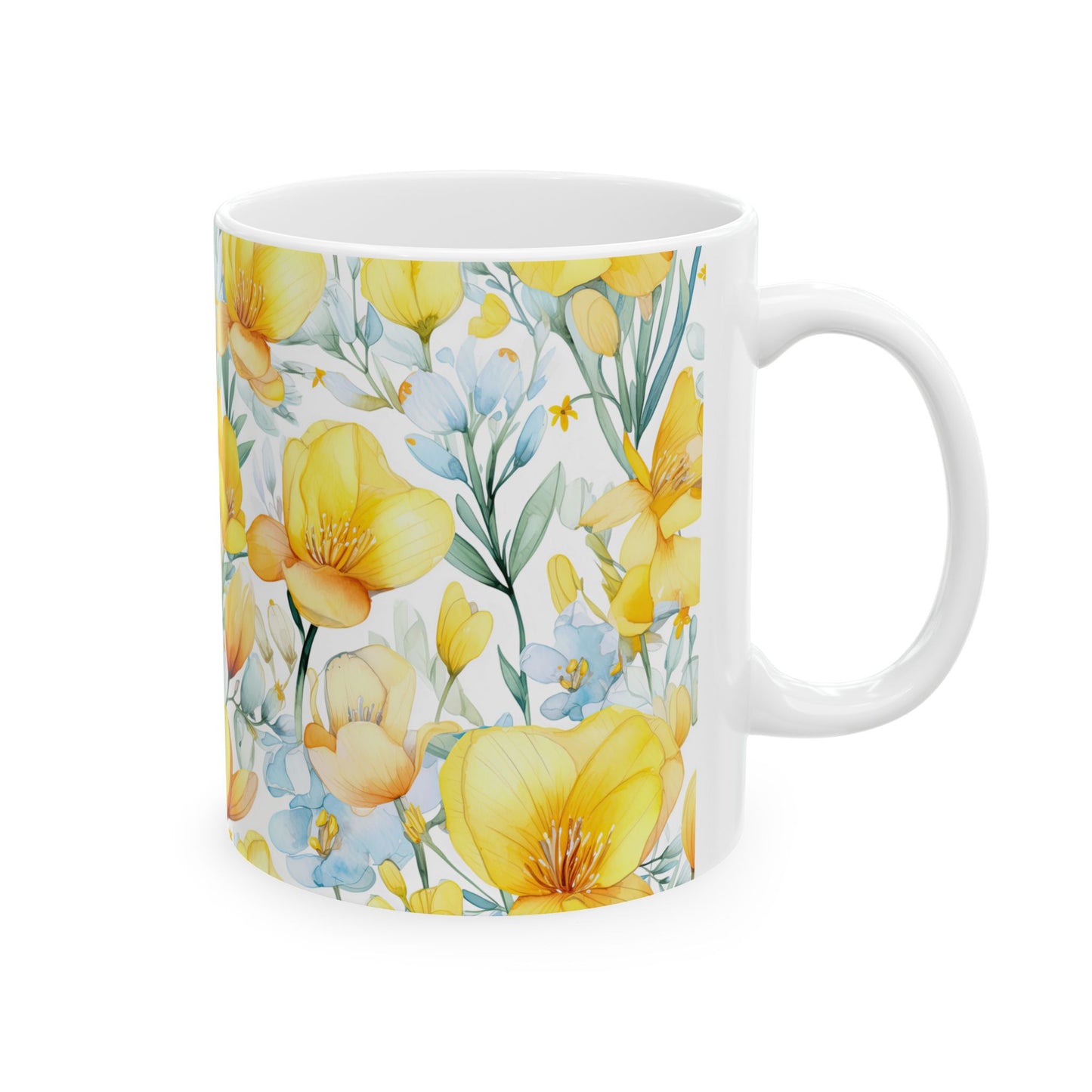 Ceramic Mug, (11oz, )