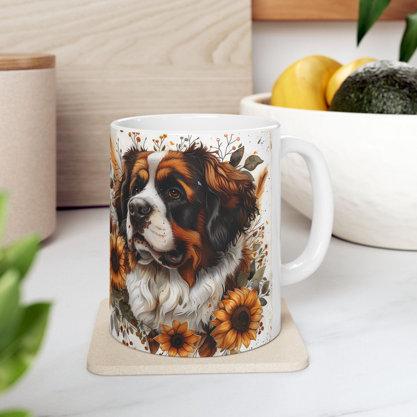 Ceramic Mug, (11oz,)