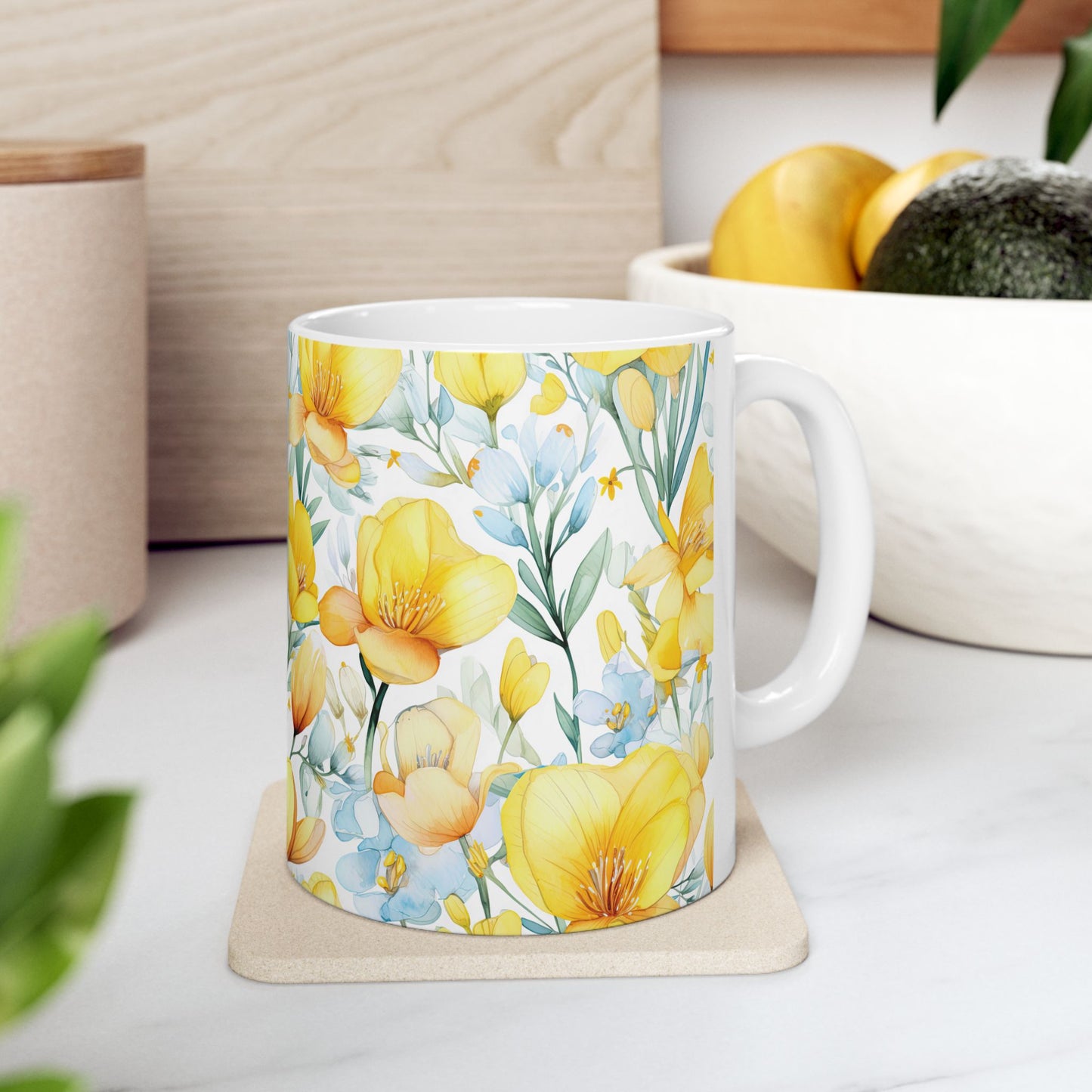 Ceramic Mug, (11oz, )