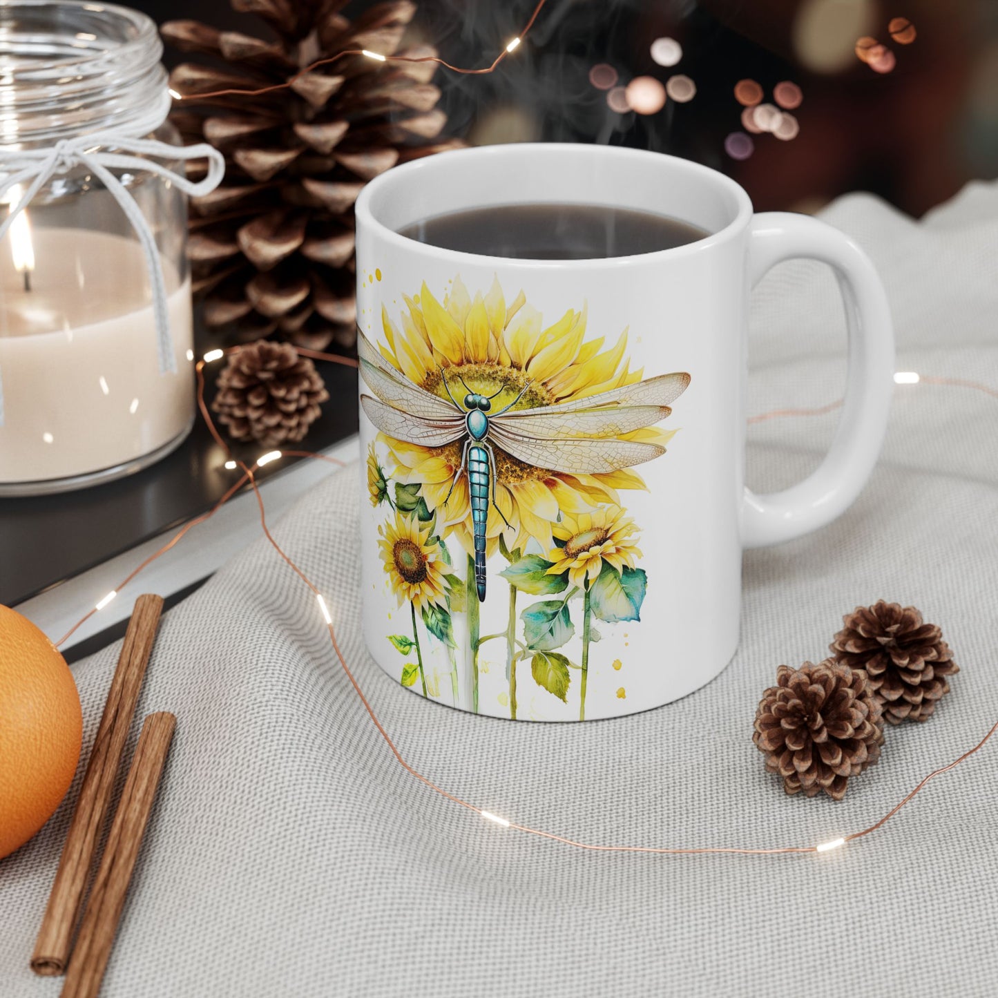 Ceramic Mug, (11oz,)