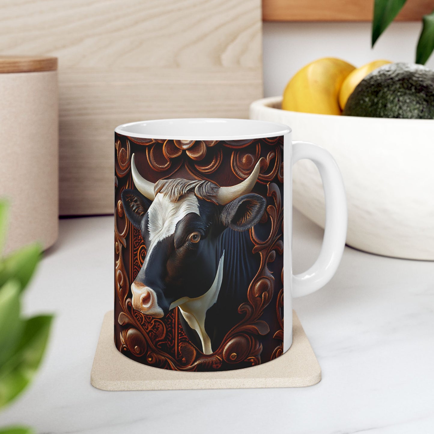 Ceramic Mug, (11oz, )