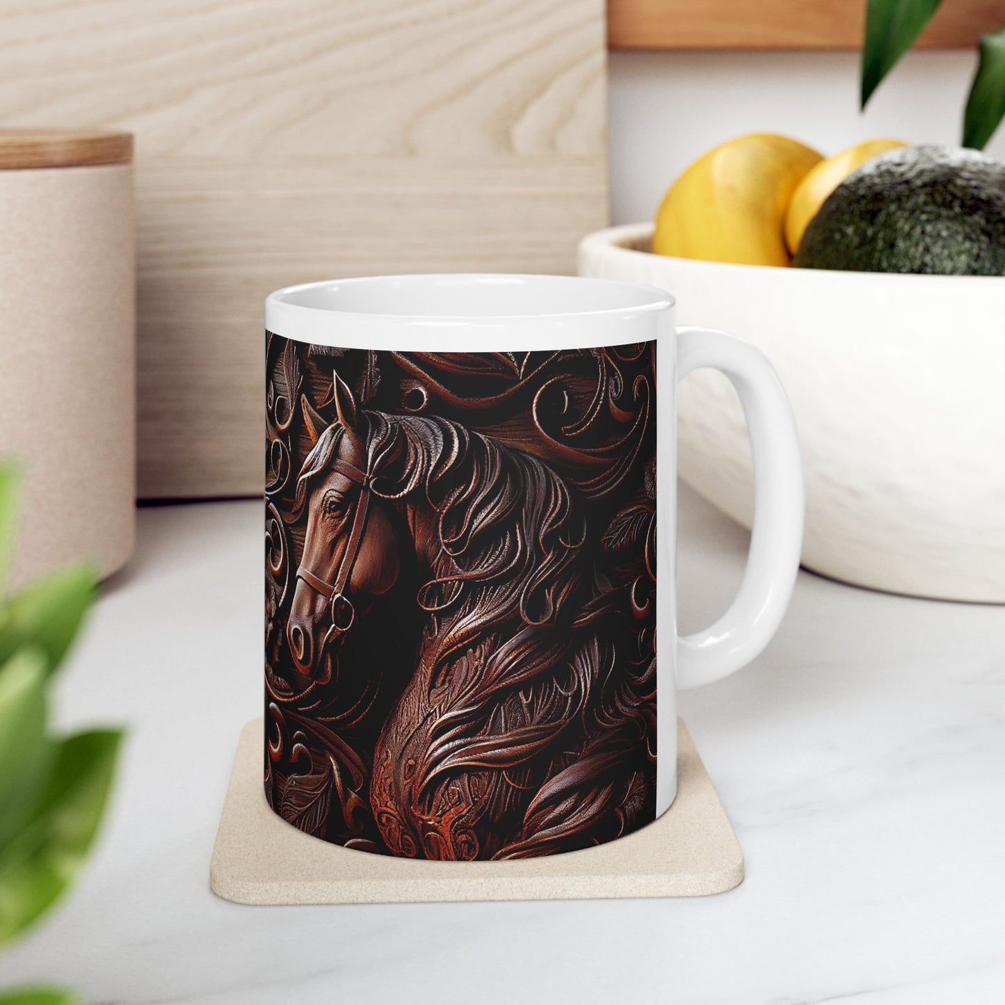 JAFFIRMATIONS, Custom ceramic11oz designer coffee and tea cups