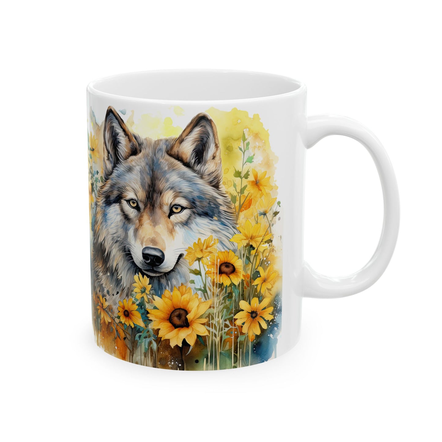 Ceramic Mug, (11oz, )