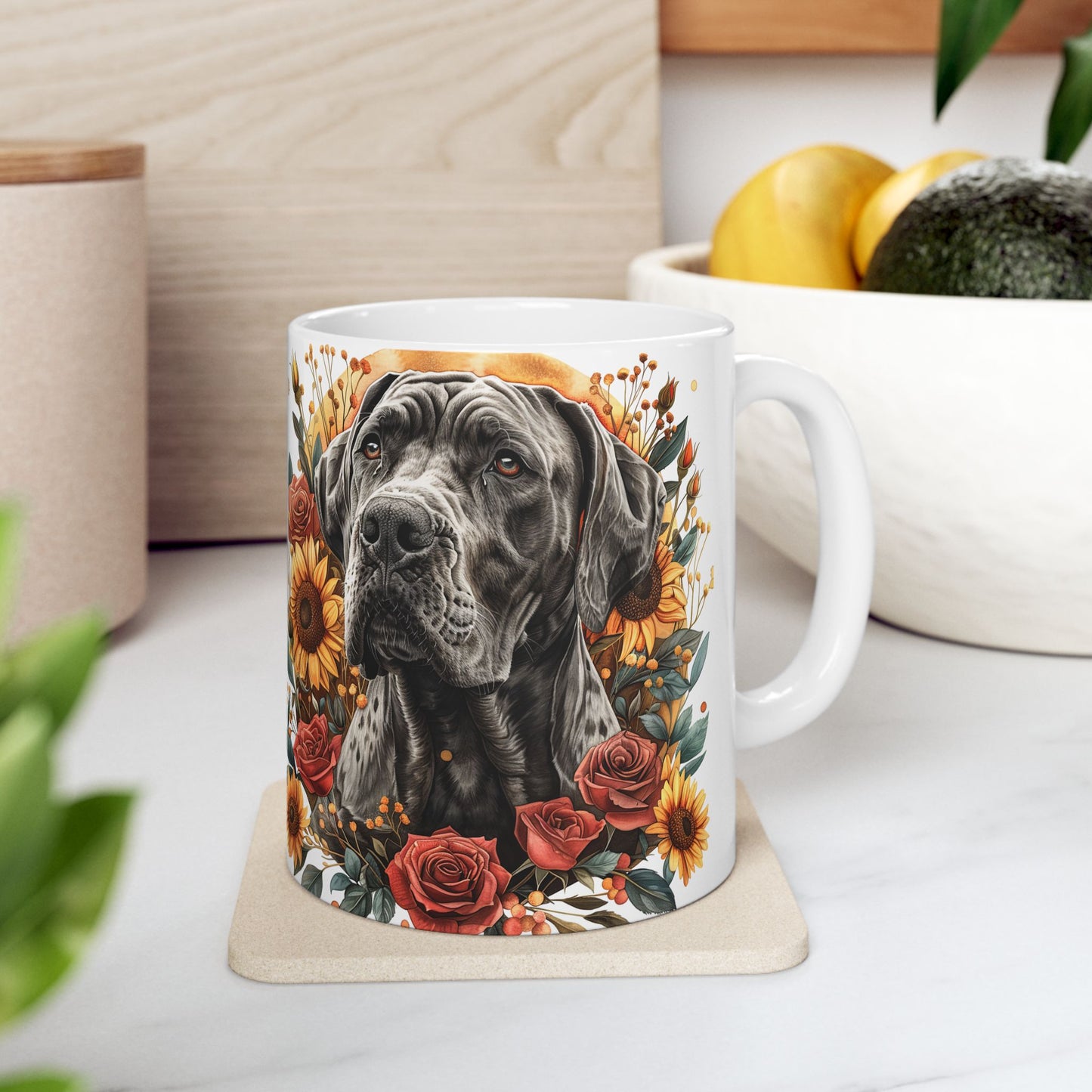 Ceramic Mug, (11oz,)