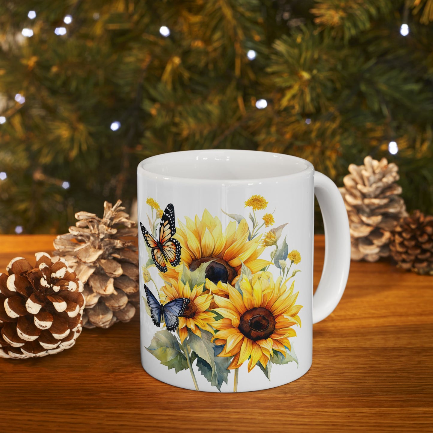 Ceramic Mug, (11oz,)