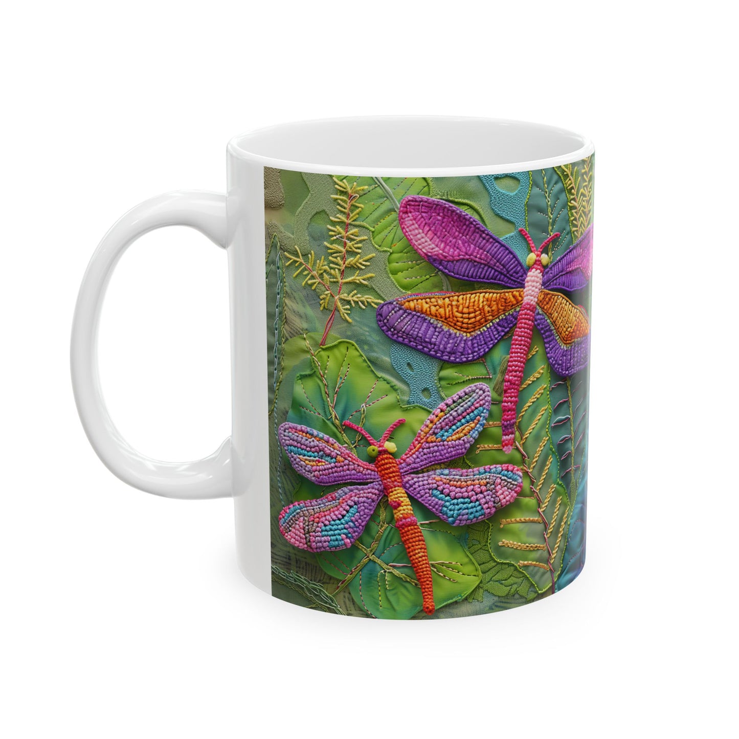 JAFFIRMATIONS, Custom ceramic11oz designer coffee and tea cups