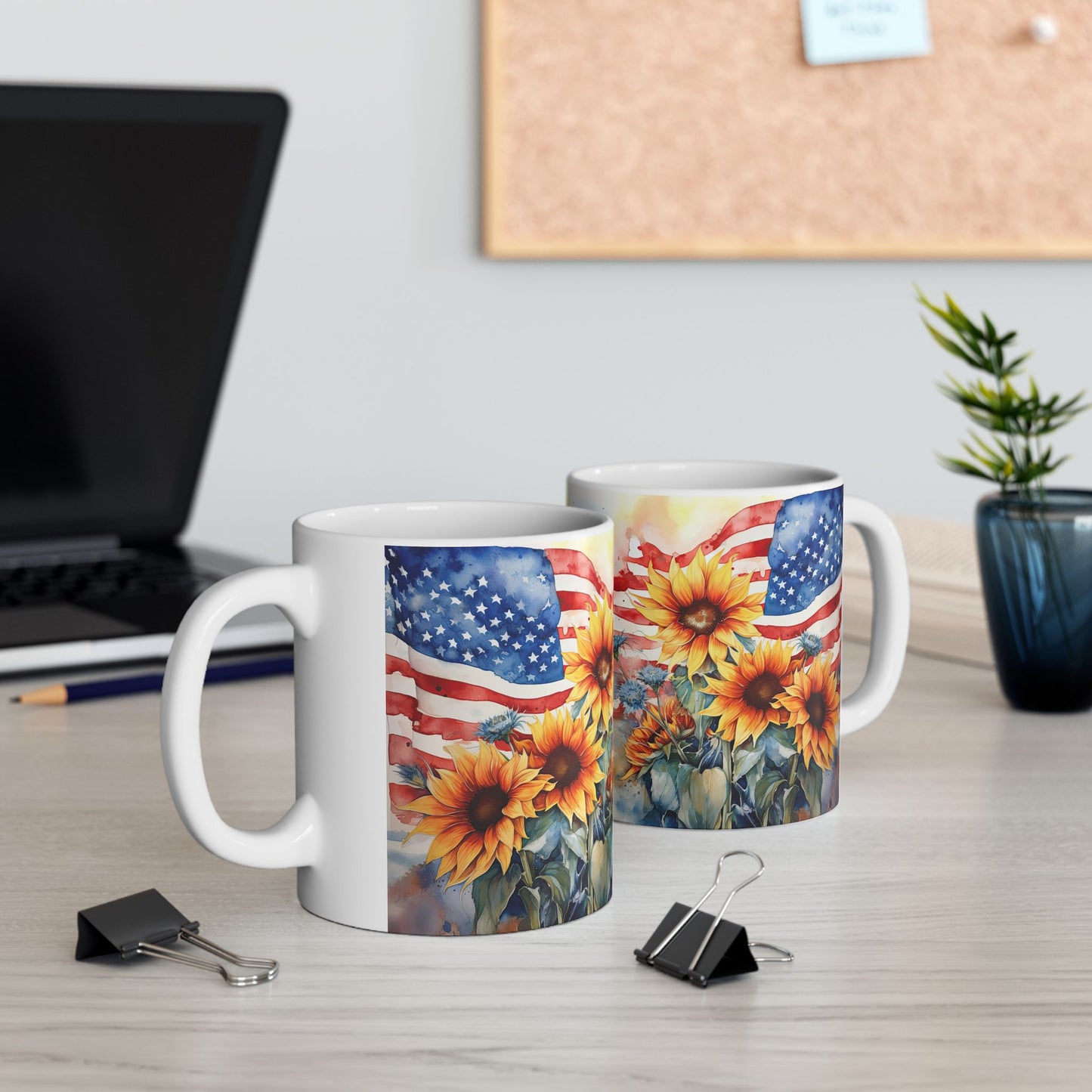 Ceramic Mug, (11oz, )