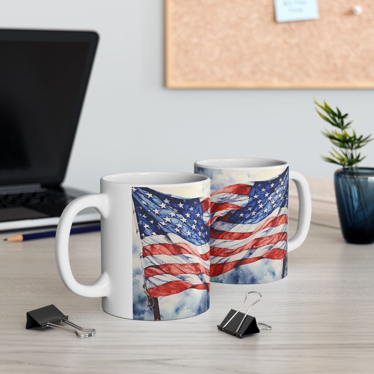 Ceramic Mug, (11oz,)