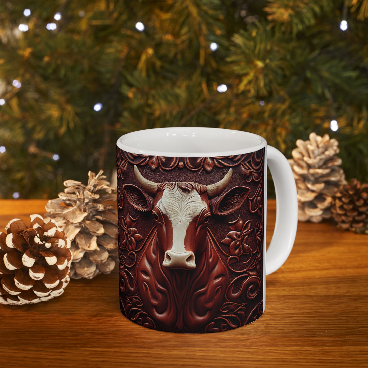 Ceramic Mug, (11oz,)