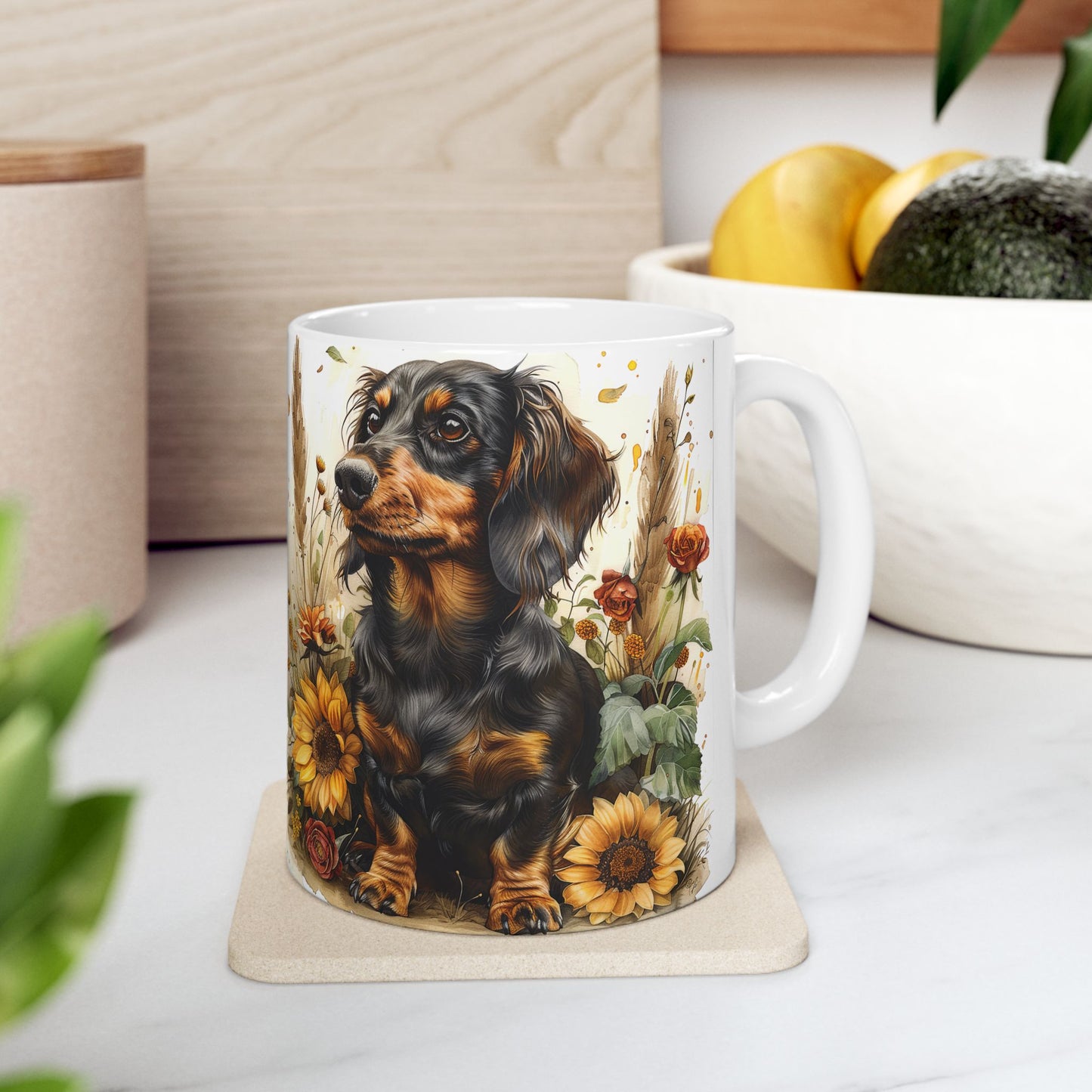 Ceramic Mug, (11oz,)