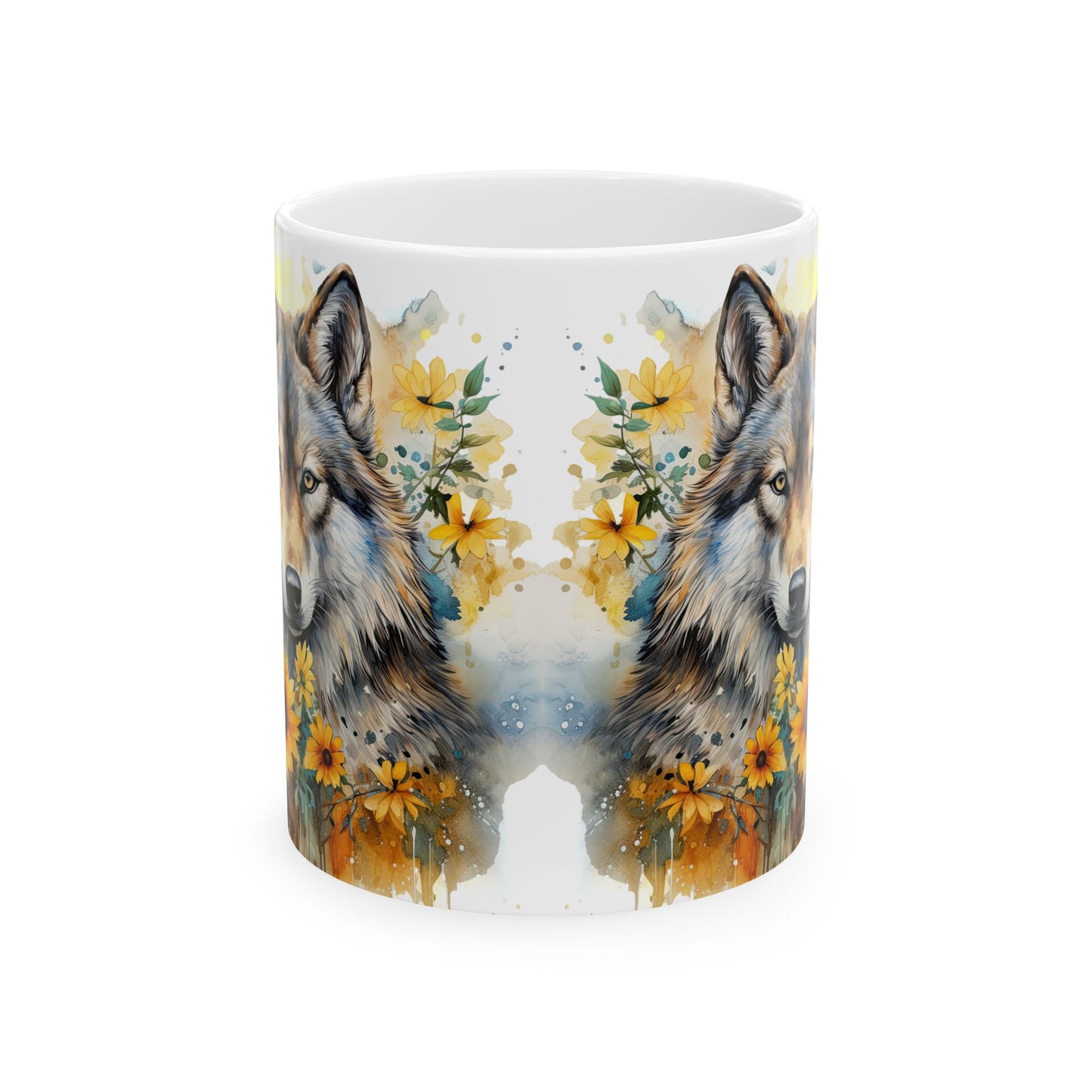 Ceramic Mug, (11oz, )