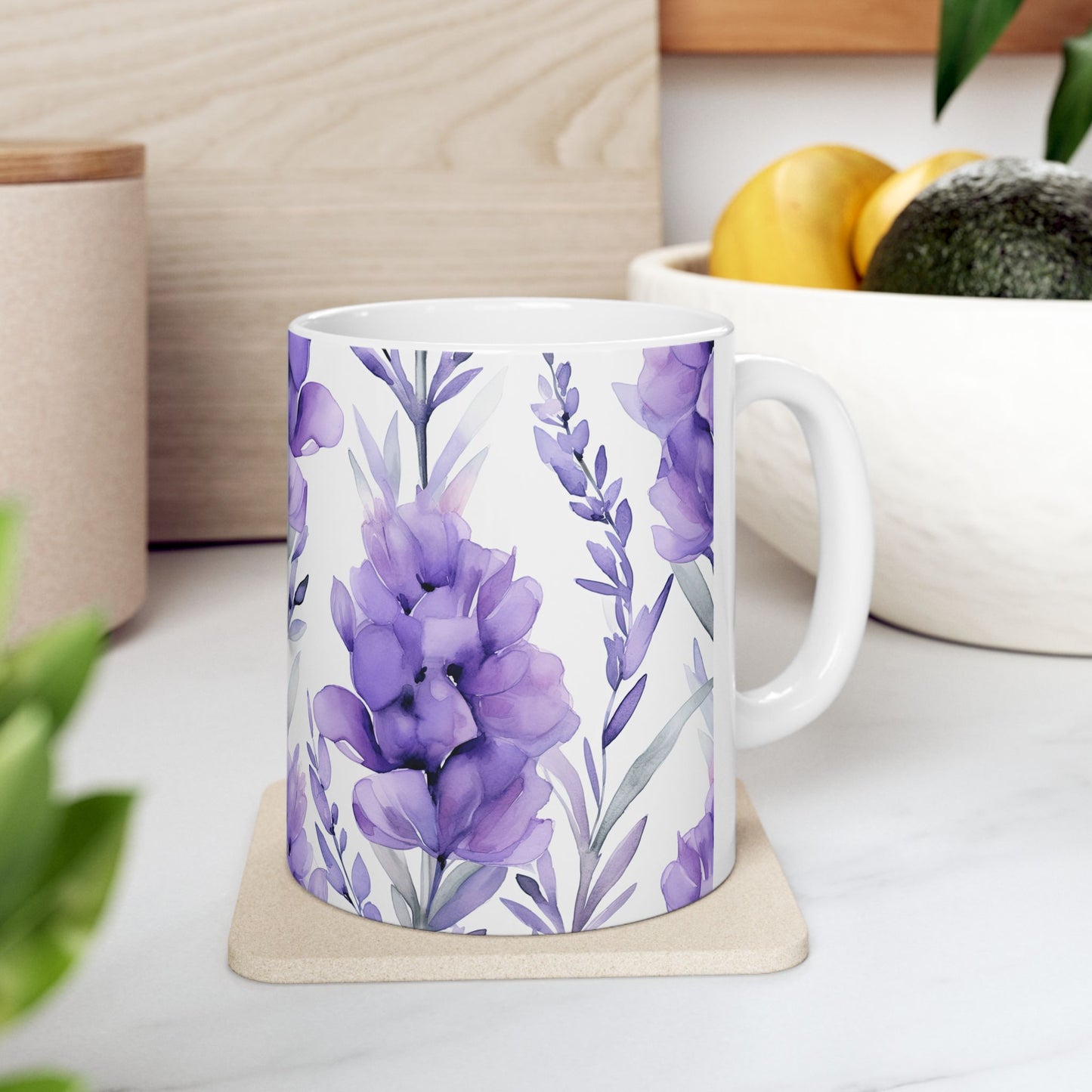 JAFFIRMATIONS, Custom ceramic11oz designer coffee and tea cups