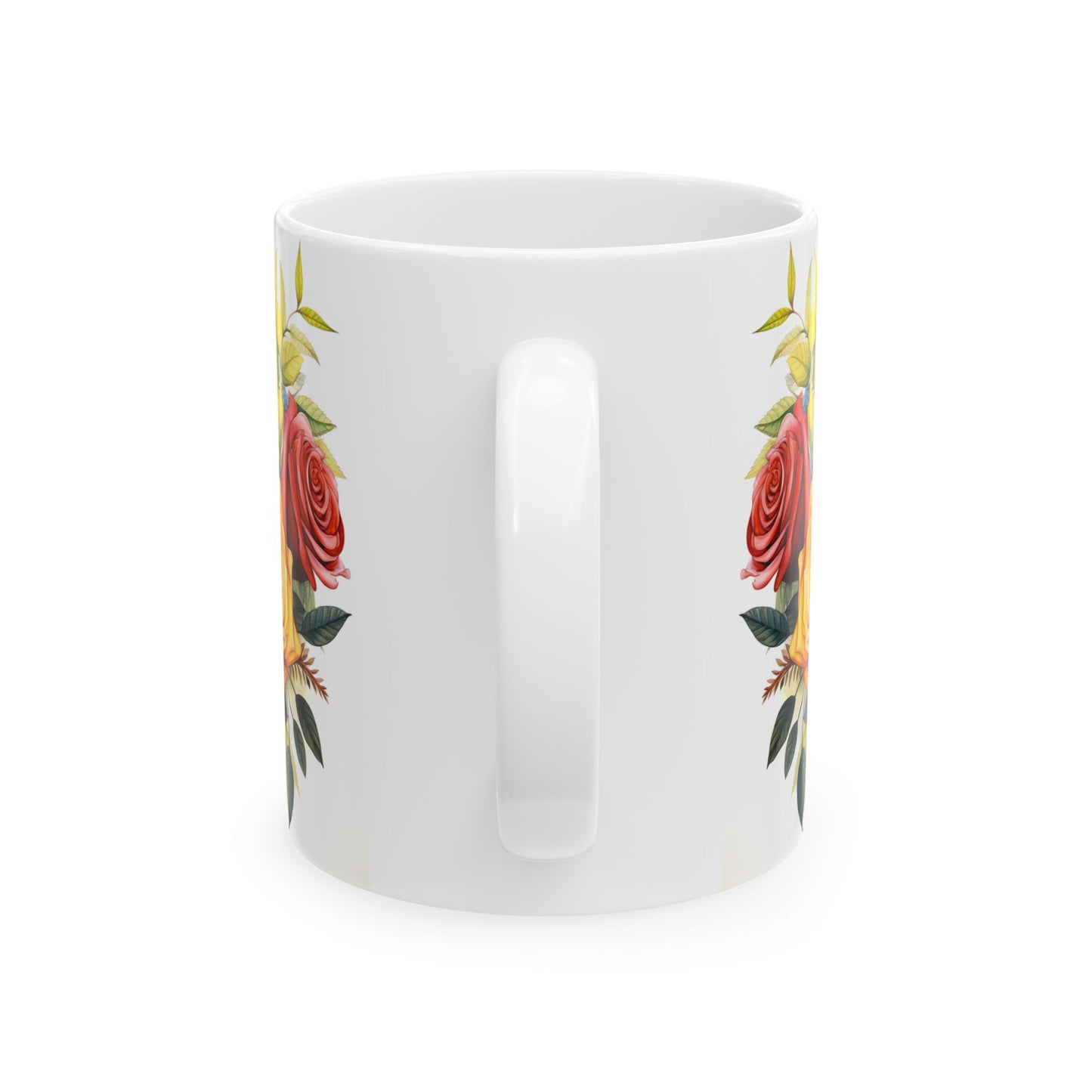 JAFFIRMATIONS, Custom ceramic11oz designer coffee and tea cups