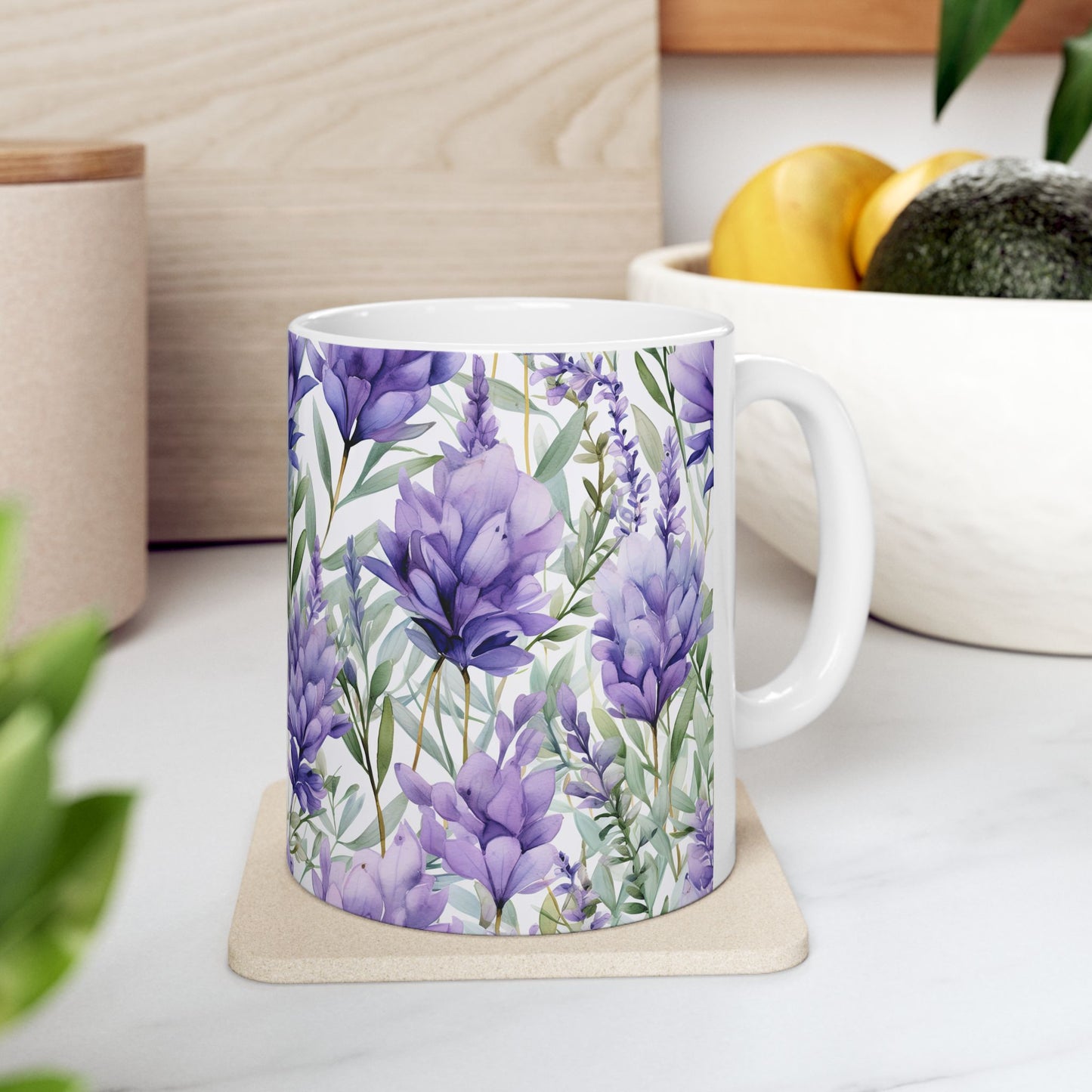 JAFFIRMATIONS, Custom ceramic11oz designer coffee and tea cups