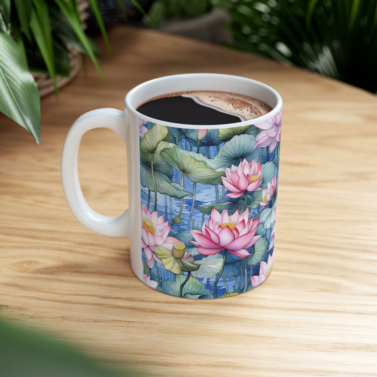 JAFFIRMATIONS, Custom ceramic11oz designer coffee and tea cups