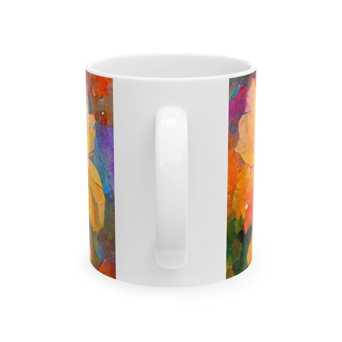 JAFFIRMATIONS, Custom ceramic11oz designer coffee and tea cups