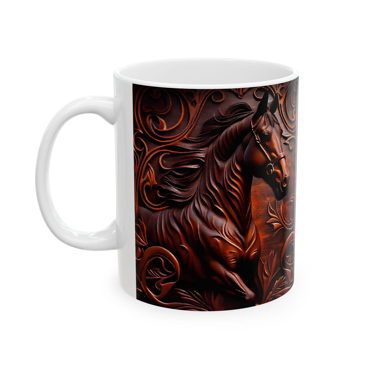 Ceramic Mug, (11oz,)