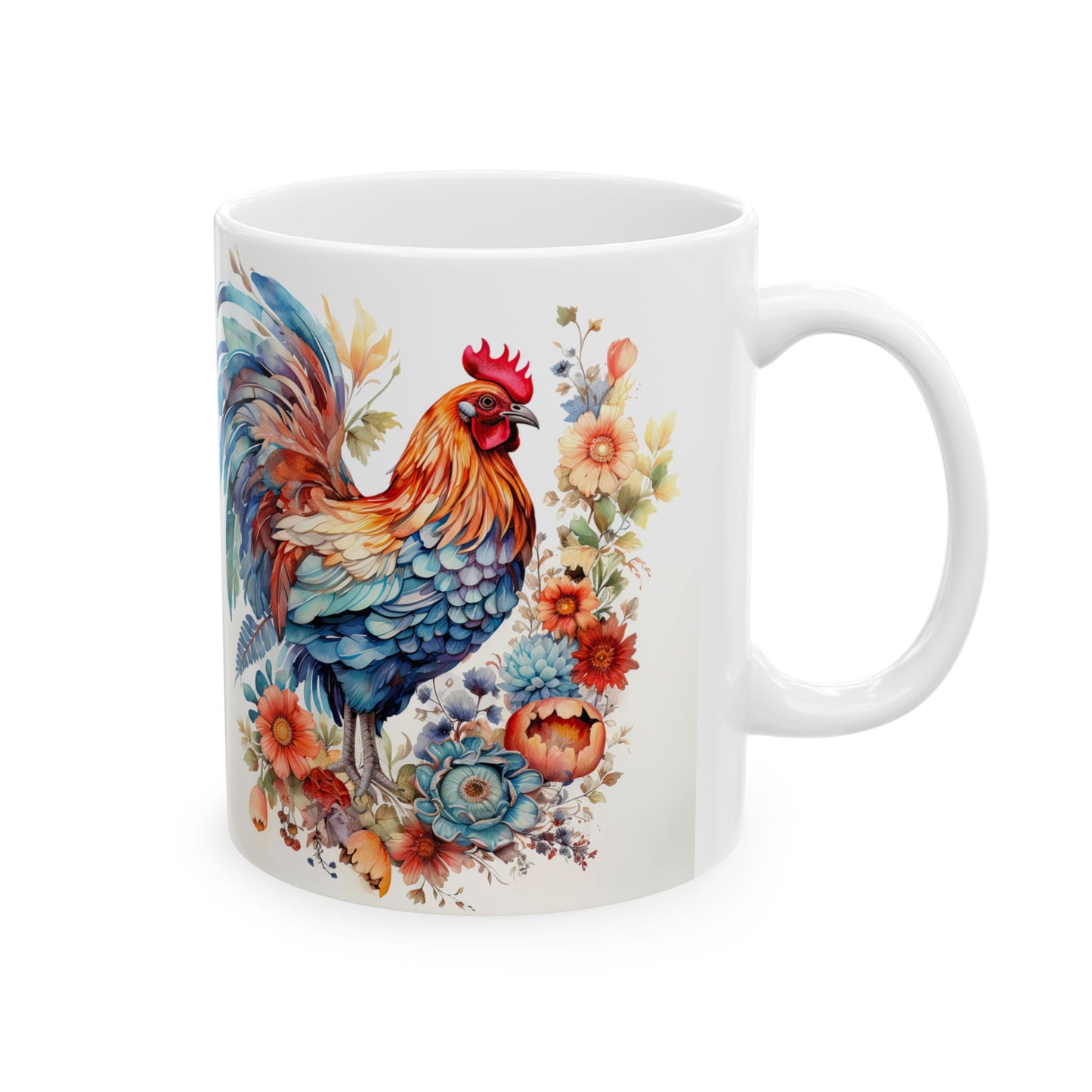 Ceramic Mug, (11oz, )