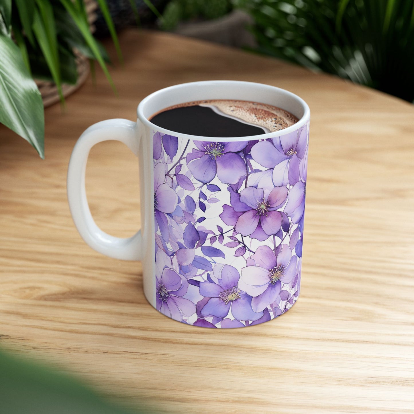 JAFFIRMATIONS, Custom ceramic11oz designer coffee and tea cups