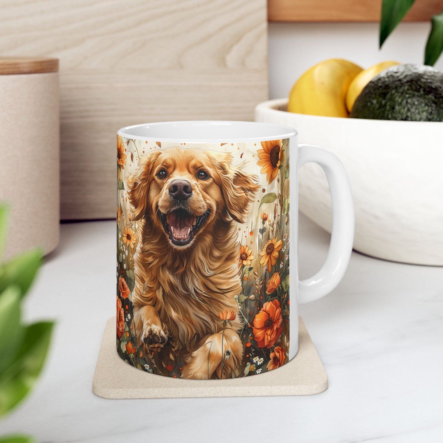 Ceramic Mug, (11oz,)