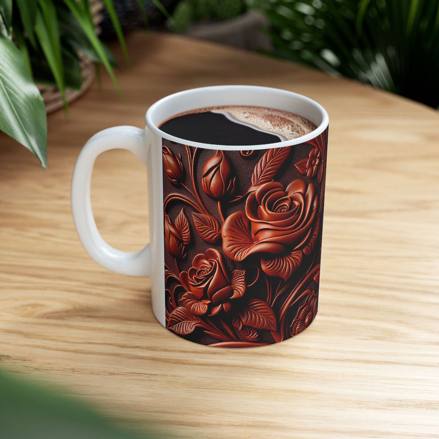 JAFFIRMATIONS, Custom ceramic11oz designer coffee and tea cups