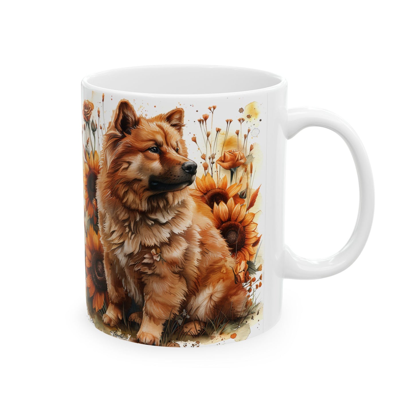 Ceramic Mug, (11oz,)