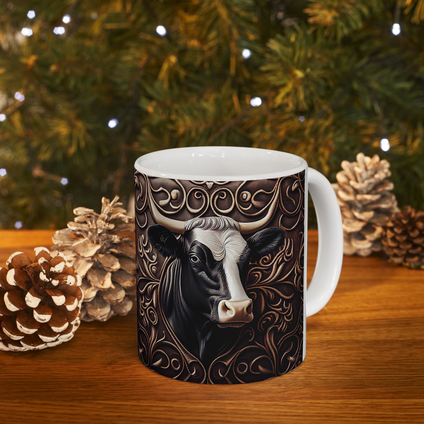 Ceramic Mug, (11oz,)