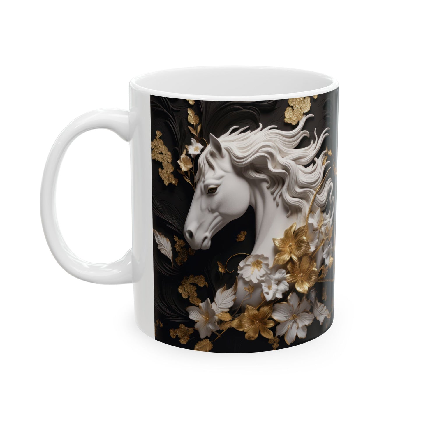 Ceramic Mug, (11oz, )