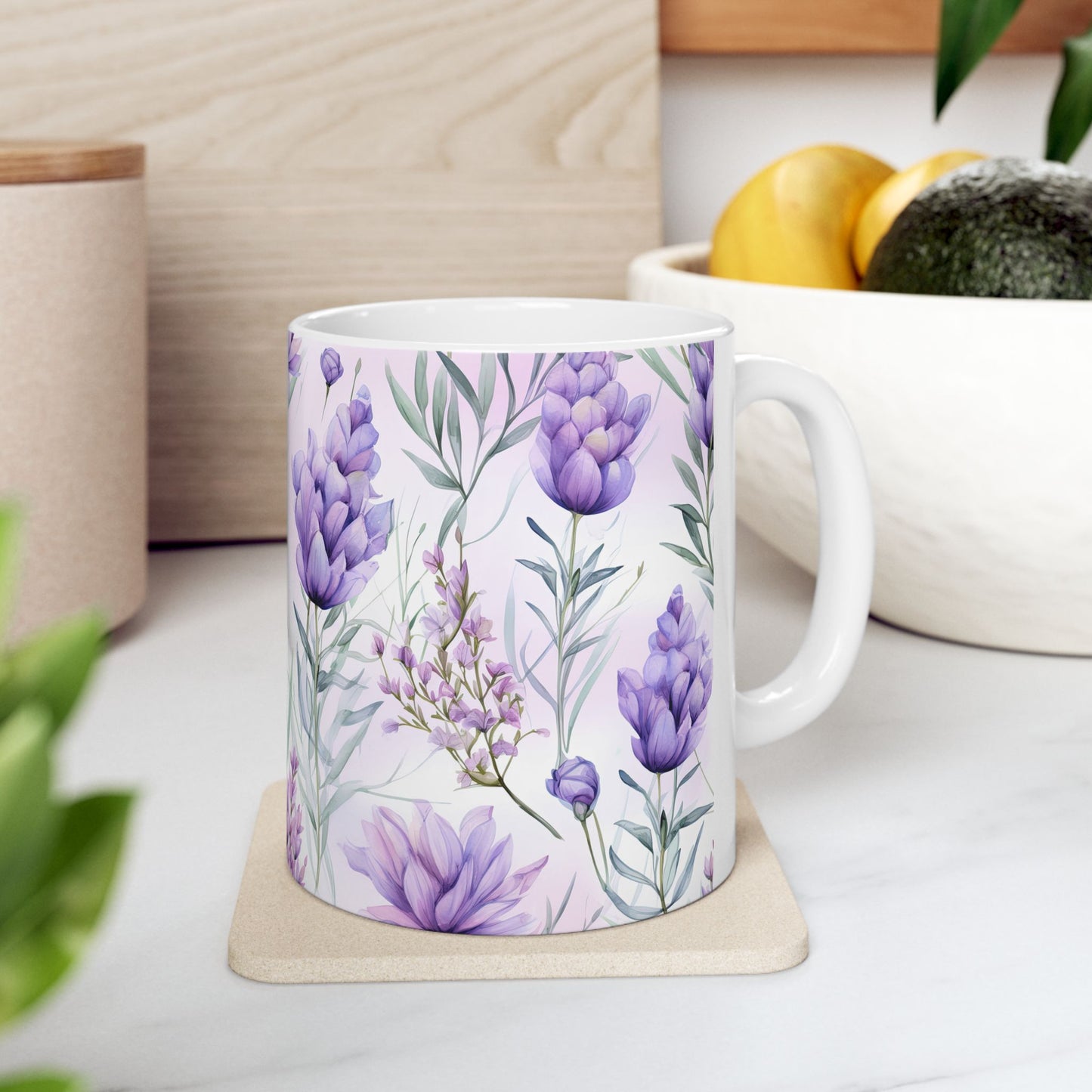 JAFFIRMATIONS, Custom ceramic11oz designer coffee and tea cups