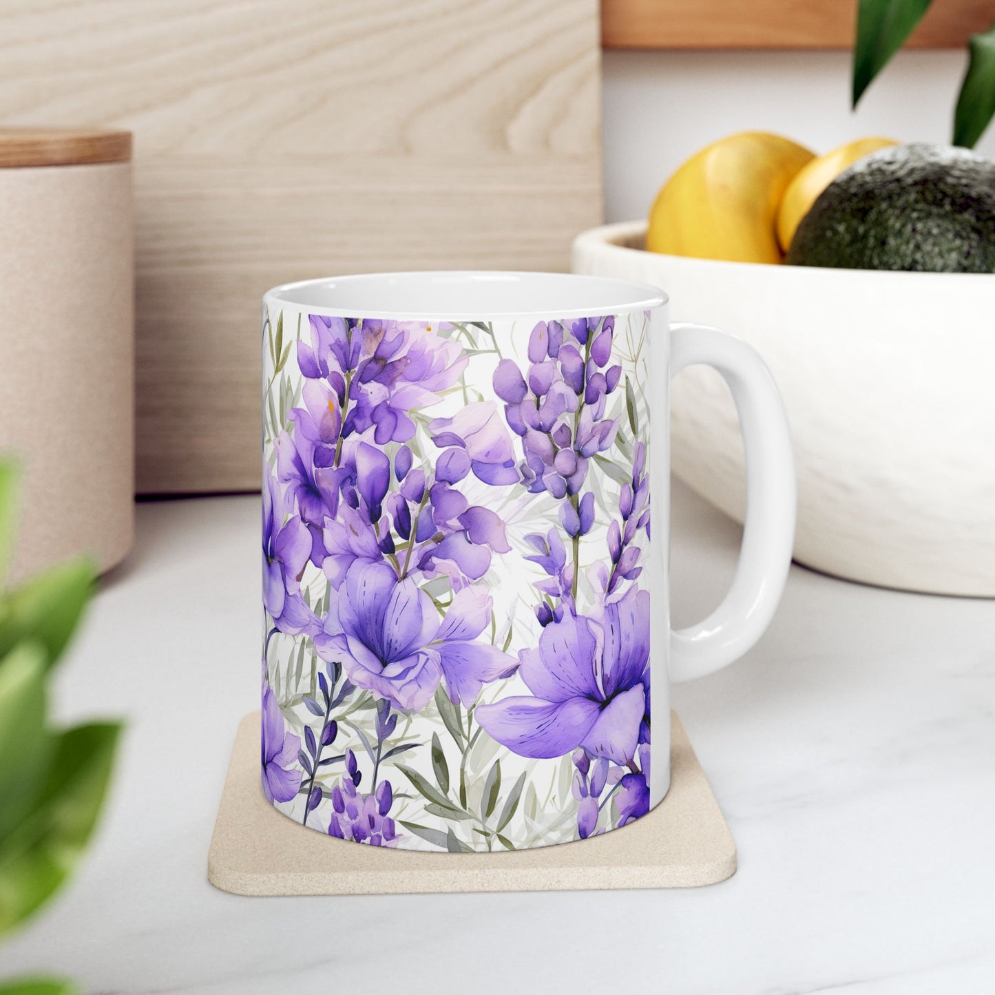 JAFFIRMATIONS, Custom ceramic11oz designer coffee and tea cups