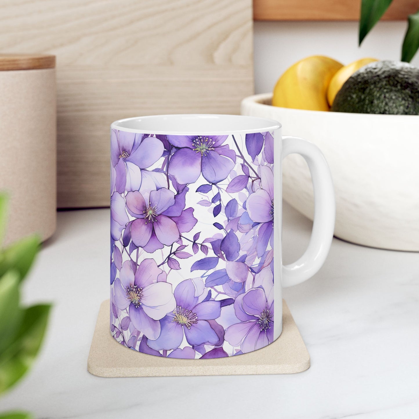 JAFFIRMATIONS, Custom ceramic11oz designer coffee and tea cups