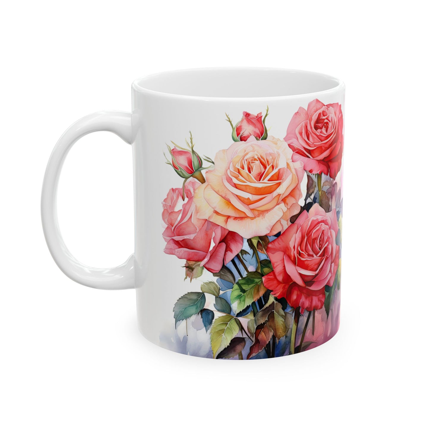 Ceramic Mug, (11oz,