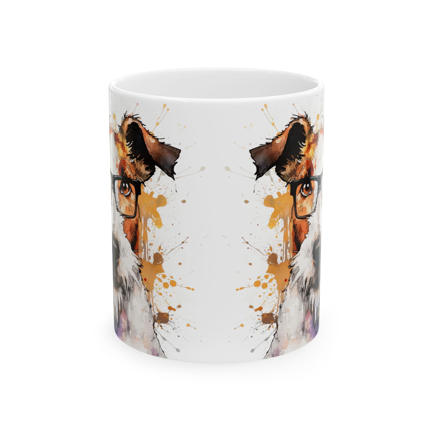 JAFFIRMATIONS, Custom ceramic11oz designer coffee and tea cups