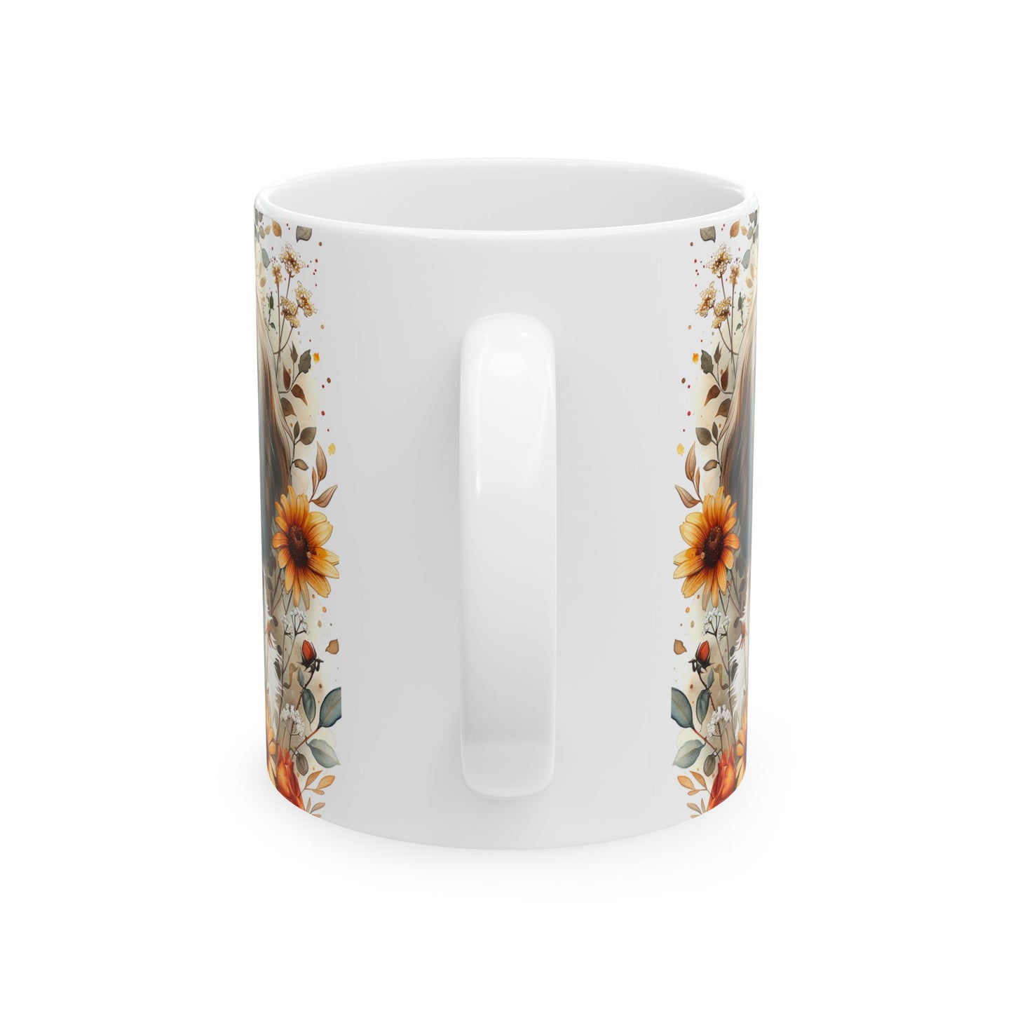 Ceramic Mug, (11oz,)