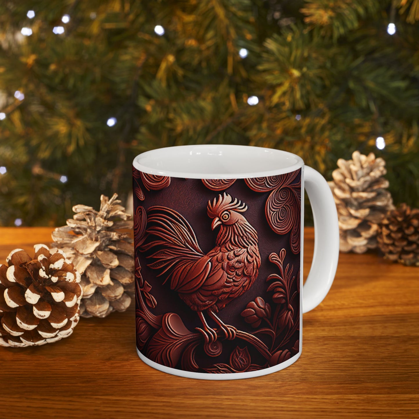 Ceramic Mug, (11oz,)