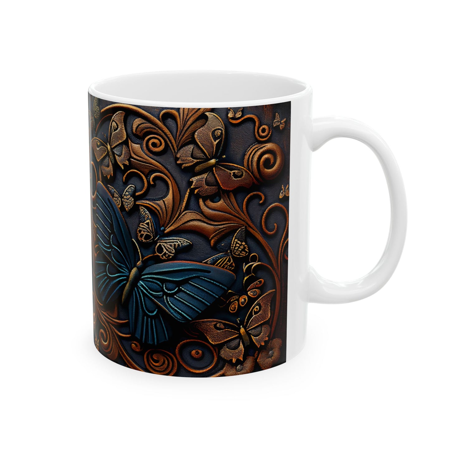 JAFFIRMATIONS, Custom ceramic11oz designer coffee and tea cups