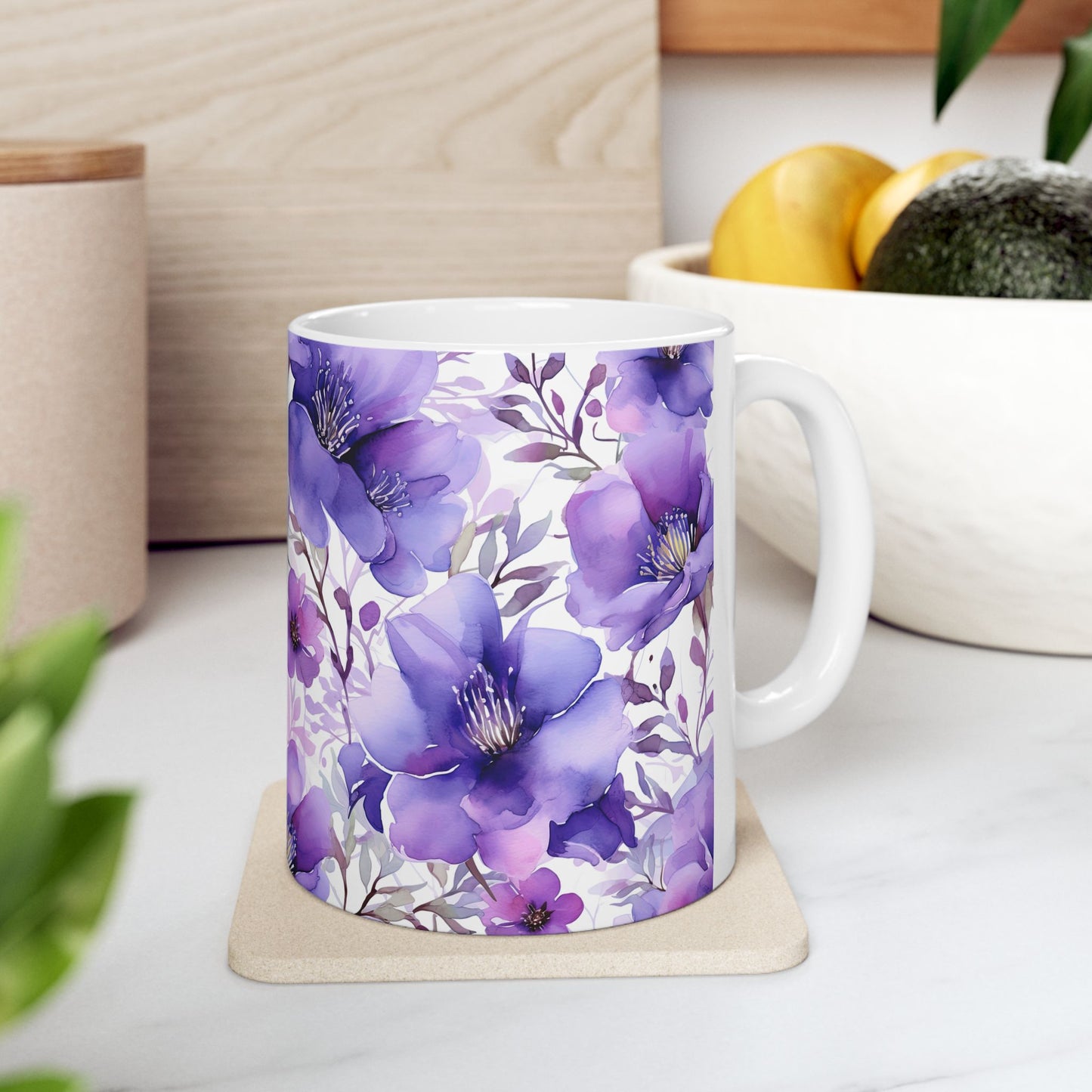 JAFFIRMATIONS, Custom ceramic11oz designer coffee and tea cups