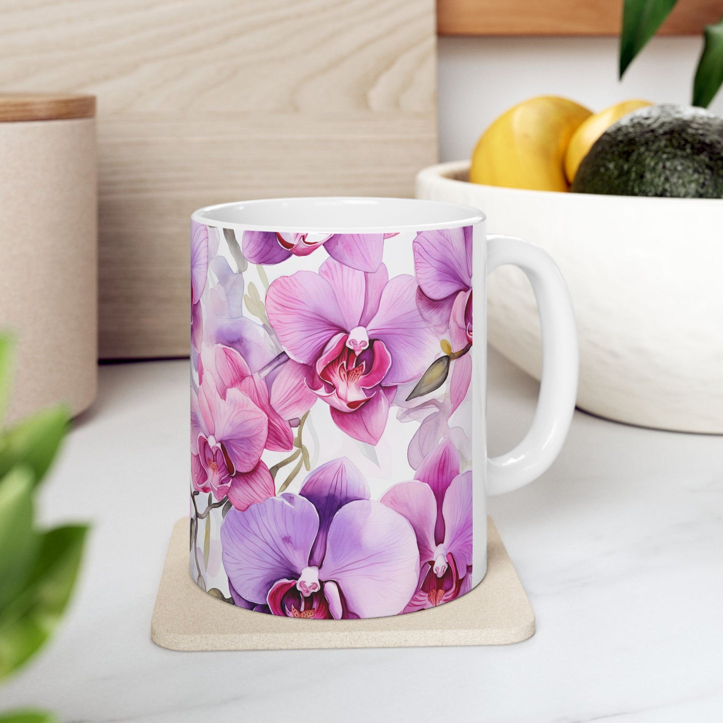 JAFFIRMATIONS, Custom ceramic11oz designer coffee and tea cups