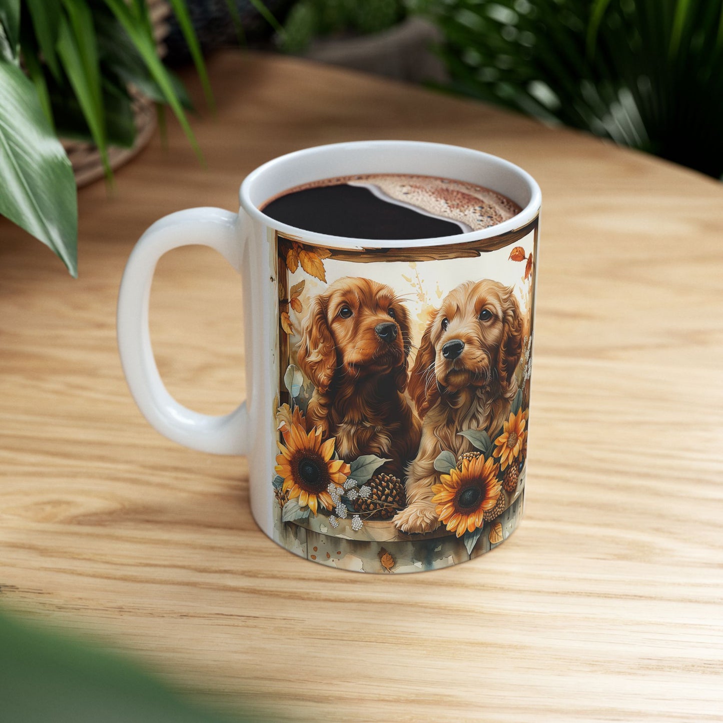 Ceramic Mug, (11oz,)