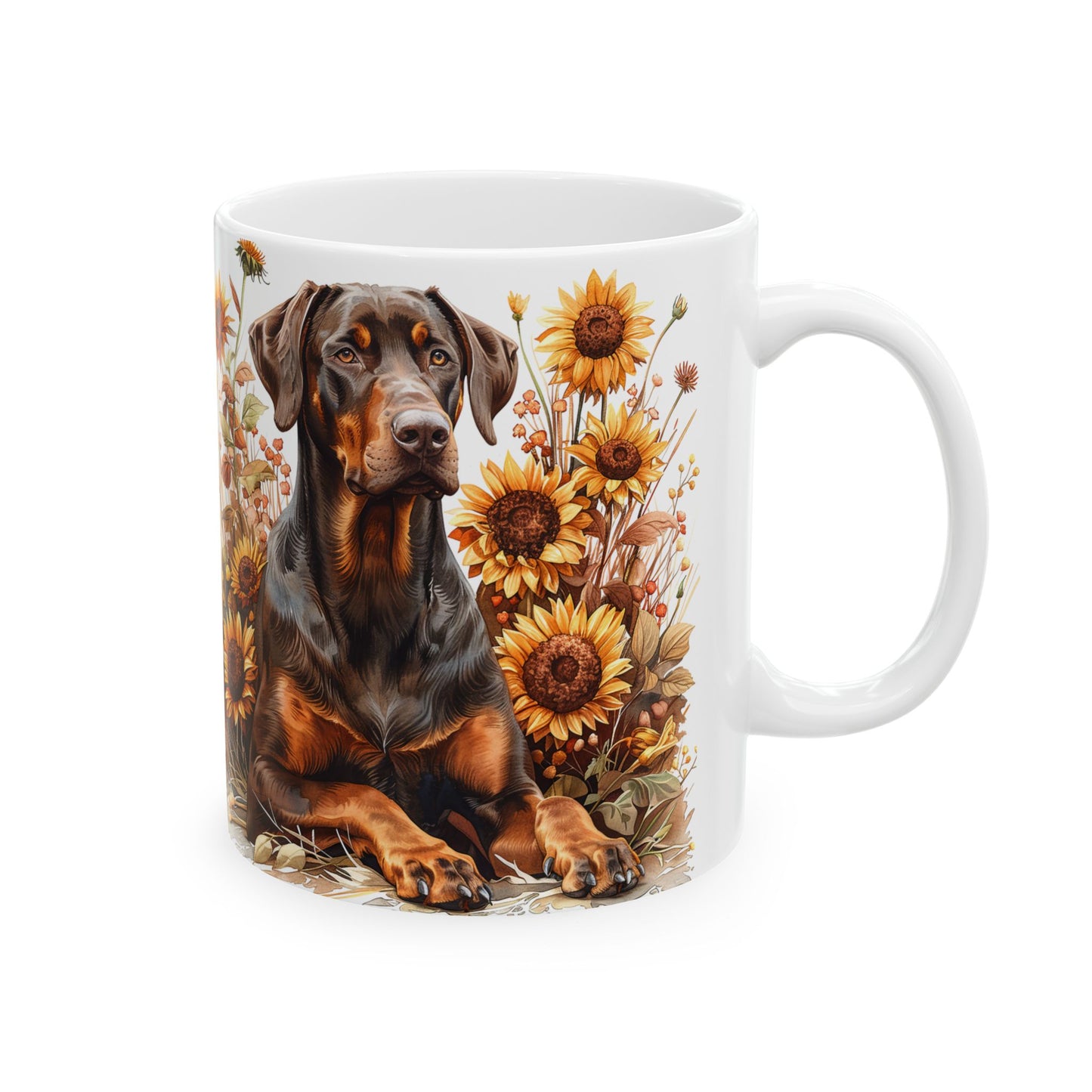 Ceramic Mug, (11oz)