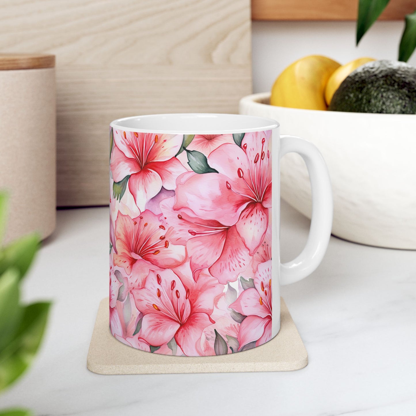 JAFFIRMATIONS, Custom ceramic11oz designer coffee and tea cups