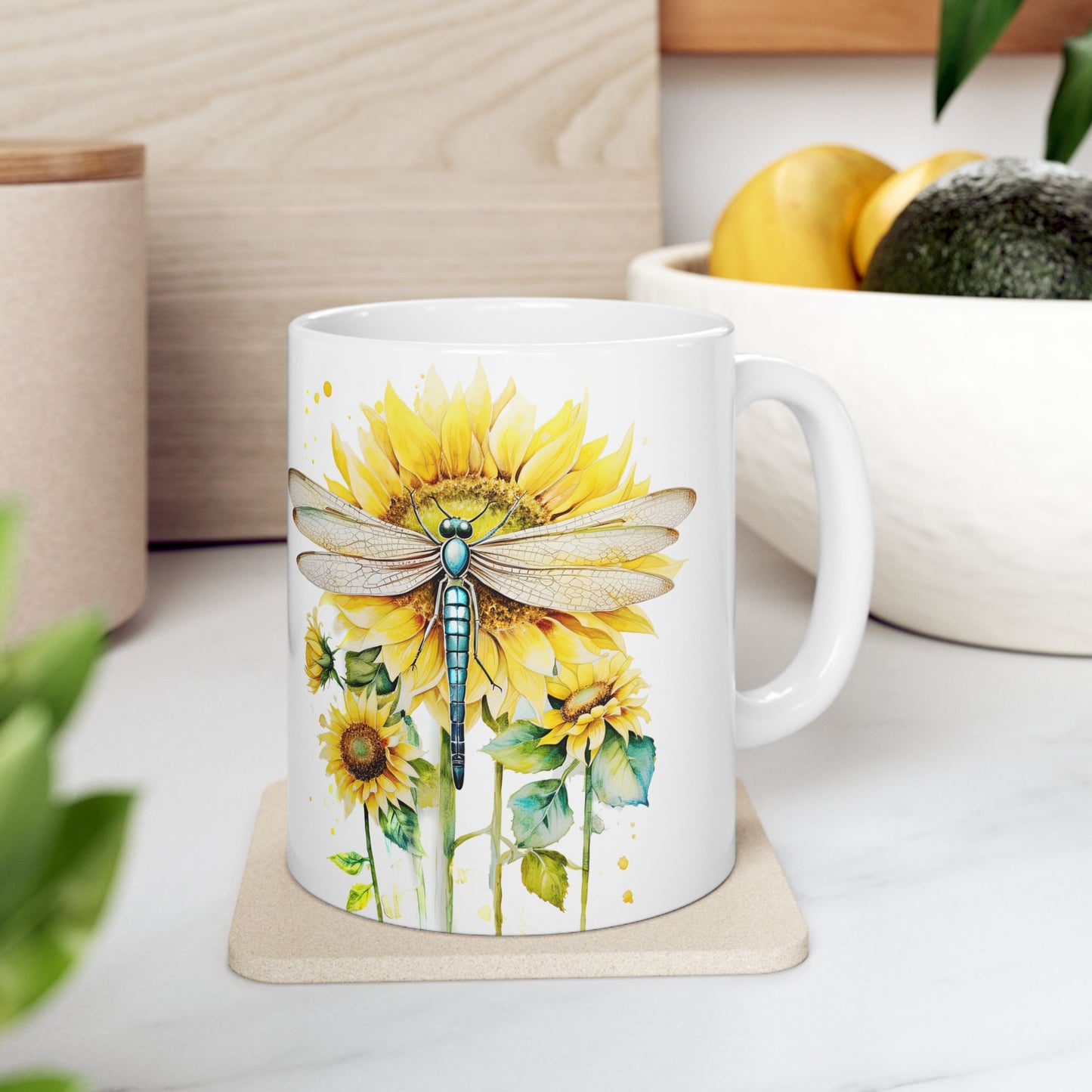 Ceramic Mug, (11oz,)