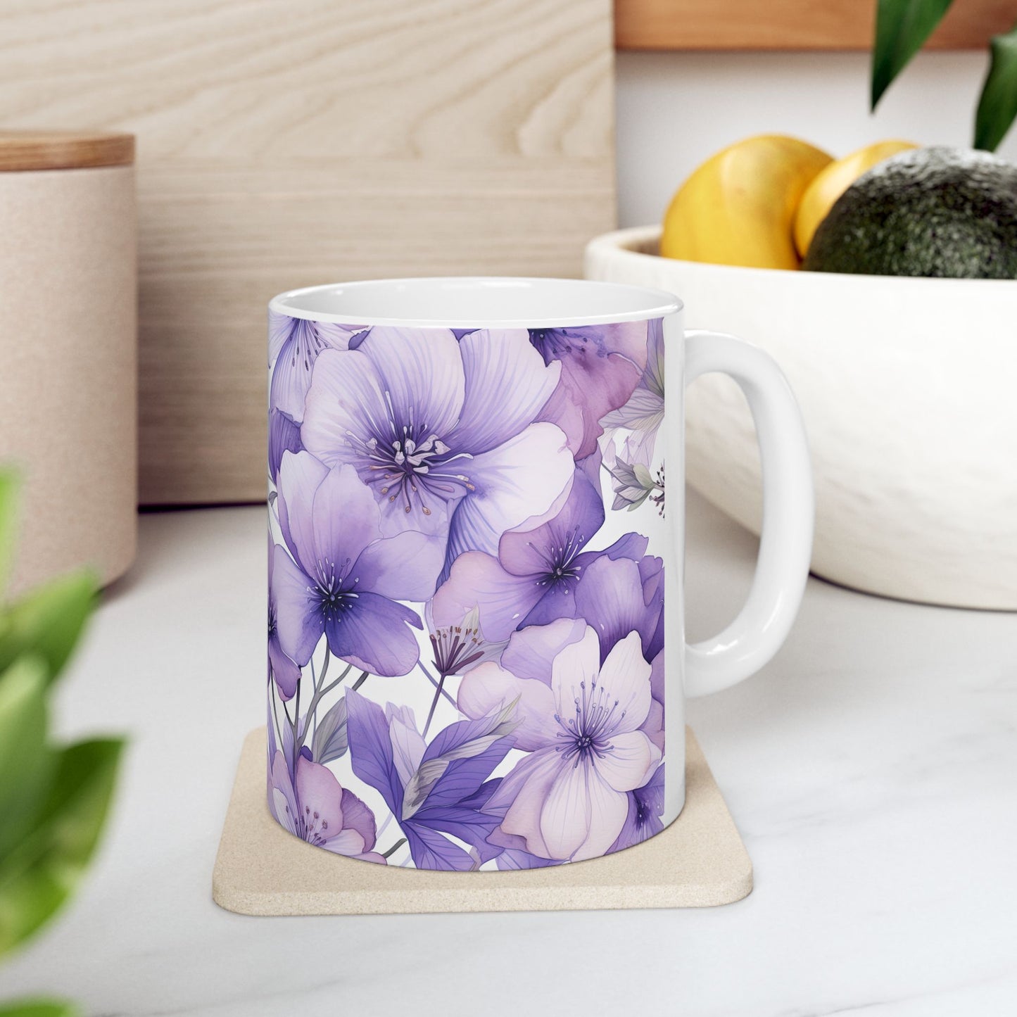 JAFFIRMATIONS, Custom ceramic11oz designer coffee and tea cups