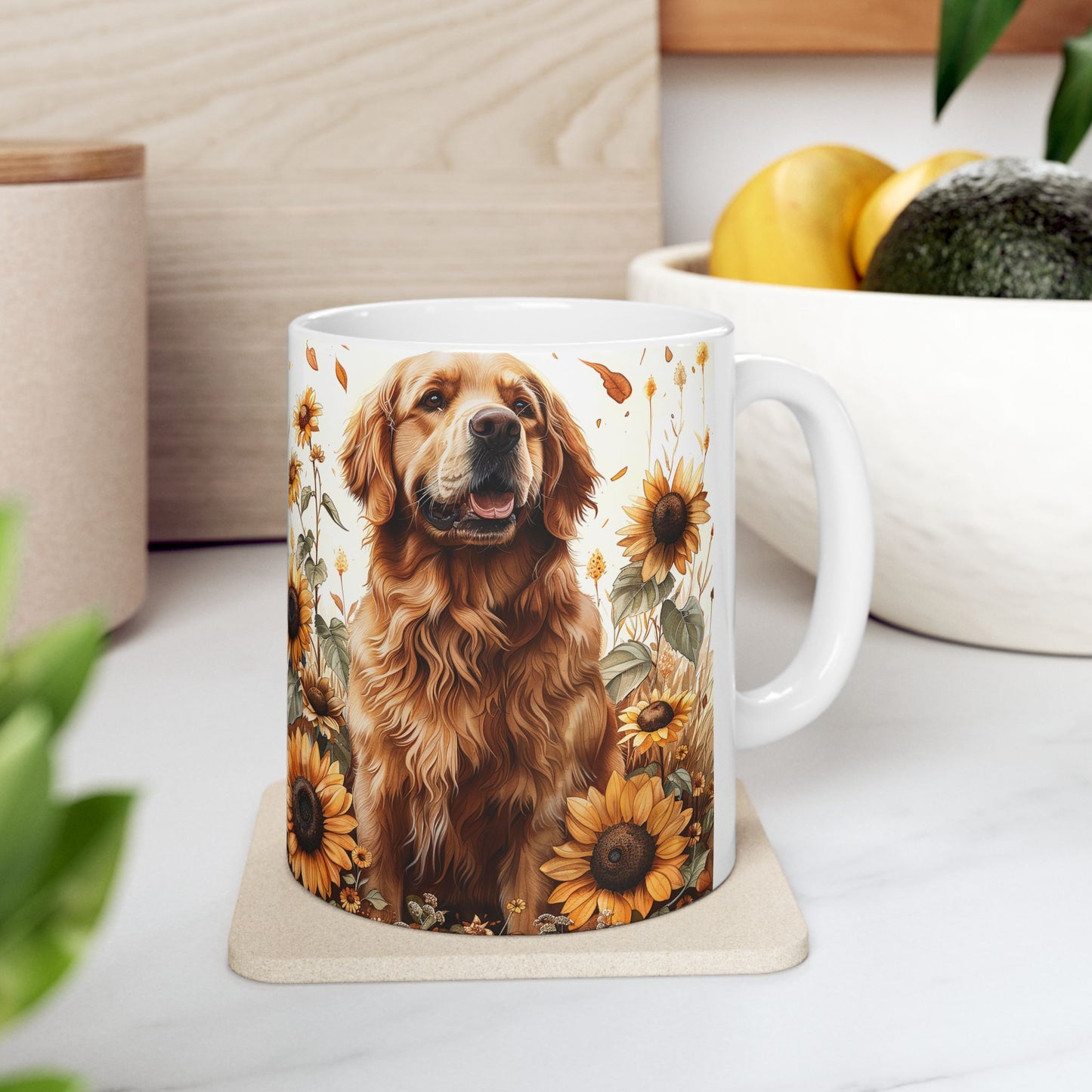 Ceramic Mug, (11oz,)