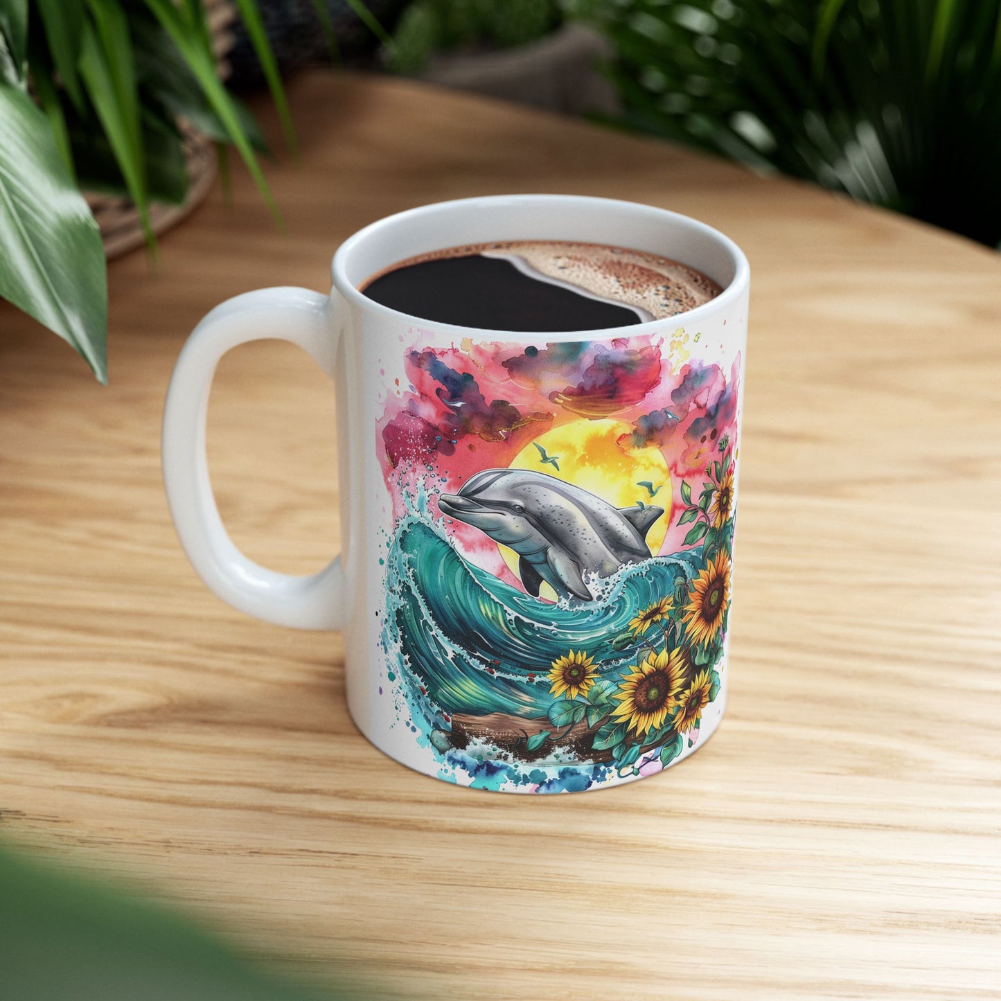 Ceramic Mug, (11oz, )